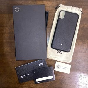 MontBlanc | Leather Goods, Hardphone Case | iPhone XR